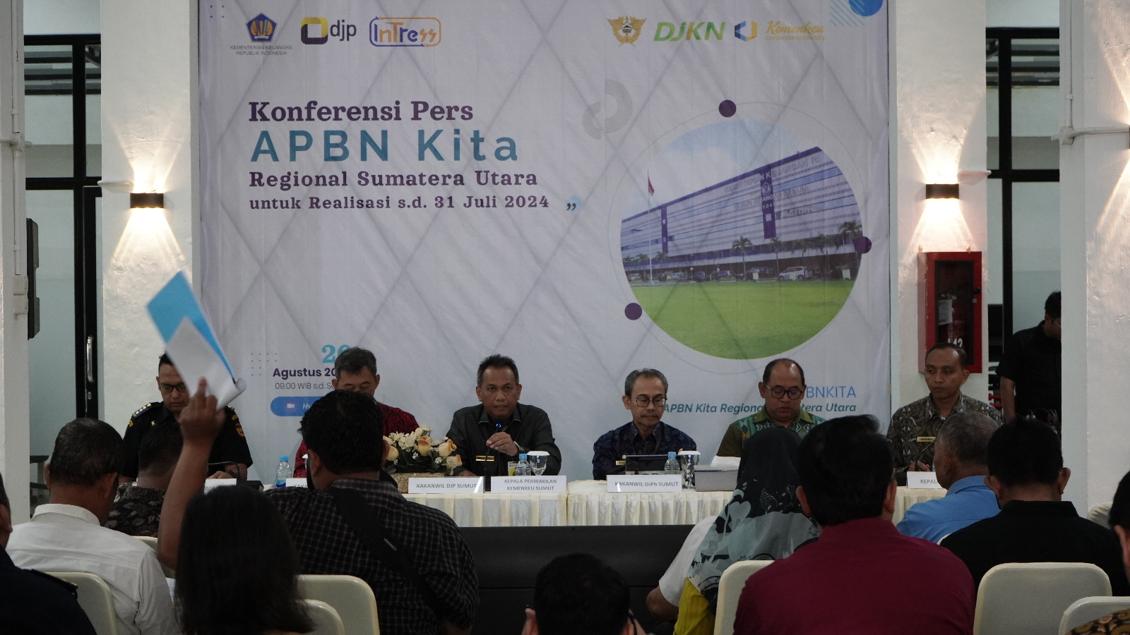 Realisasi Pendapatan Negara Di Sumut Hingga Juli 2024 Mencapai Rp21,36 T