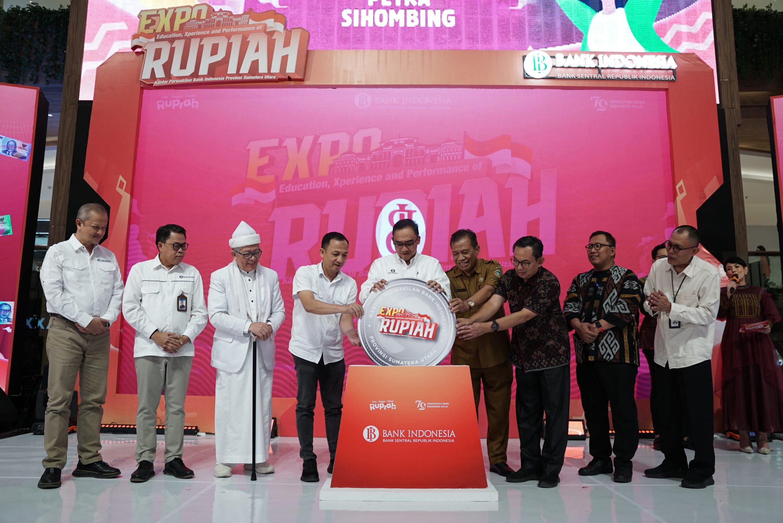 BI Sumut Semarakkan HUT RI Dengan EXPo Rupiah Medan 2024