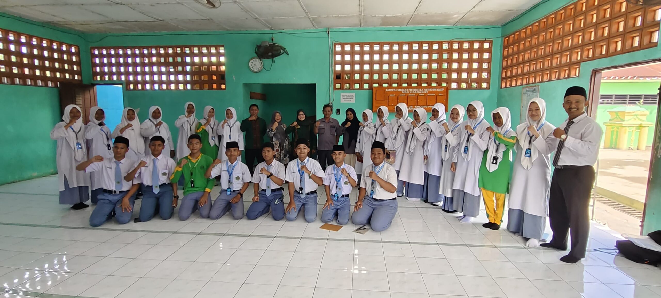 Siswa MAN 2 Langkat Antusias Ikuti Pembelajaran Ilmu Jurnalistik