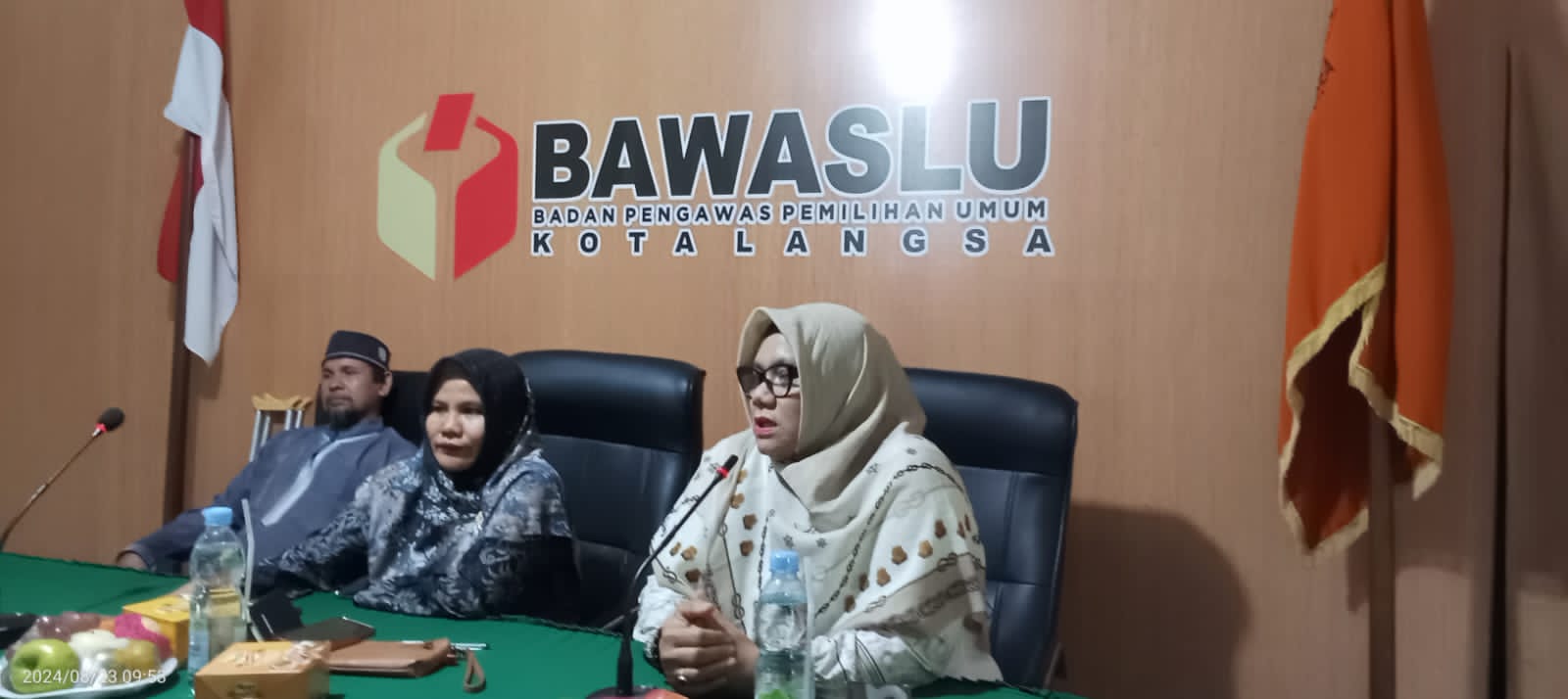 Bawaslu Langsa Gelar Evaluasi Pengawasan Pemilu Dengan Disabilitas