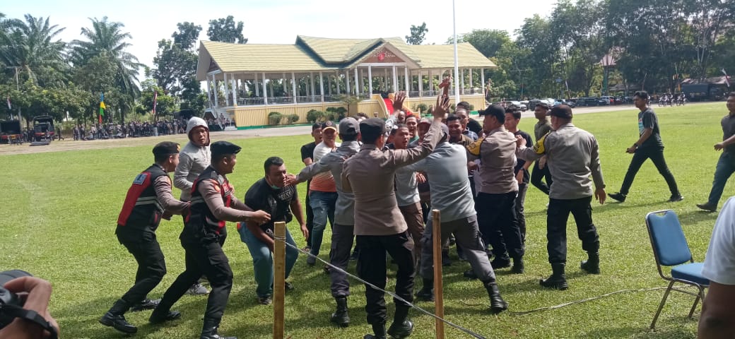 Bom Meledak, Polisi Tembak dan Tangkap Pengganggu Pilkada Di Aceh Tamiang