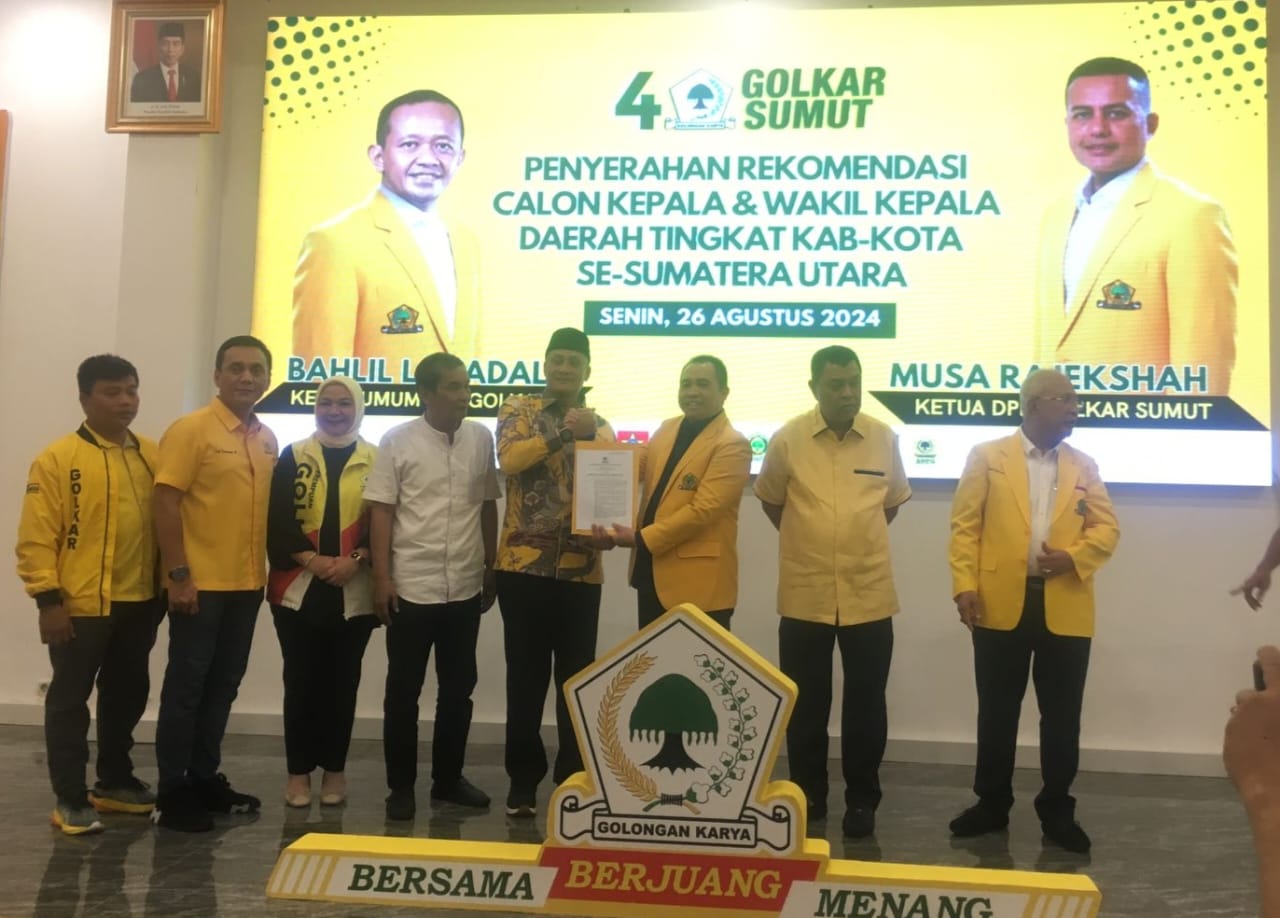 Pasangan PMA-AFN Terima B1 KWK Persetujuan Parpol Dari PPP Dan Golkar
