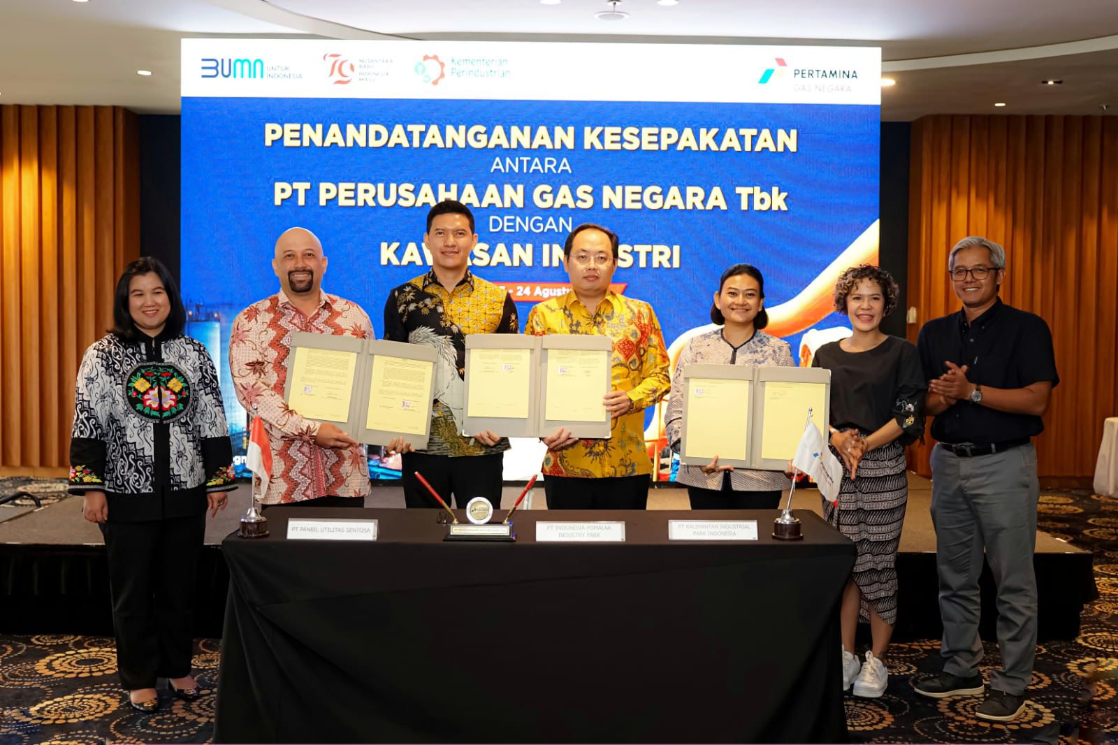PGN Dan Kemenperin Bidik Potensi Pemanfaatan Gas Bumi 115 BBTUD Di Kawasan Industri