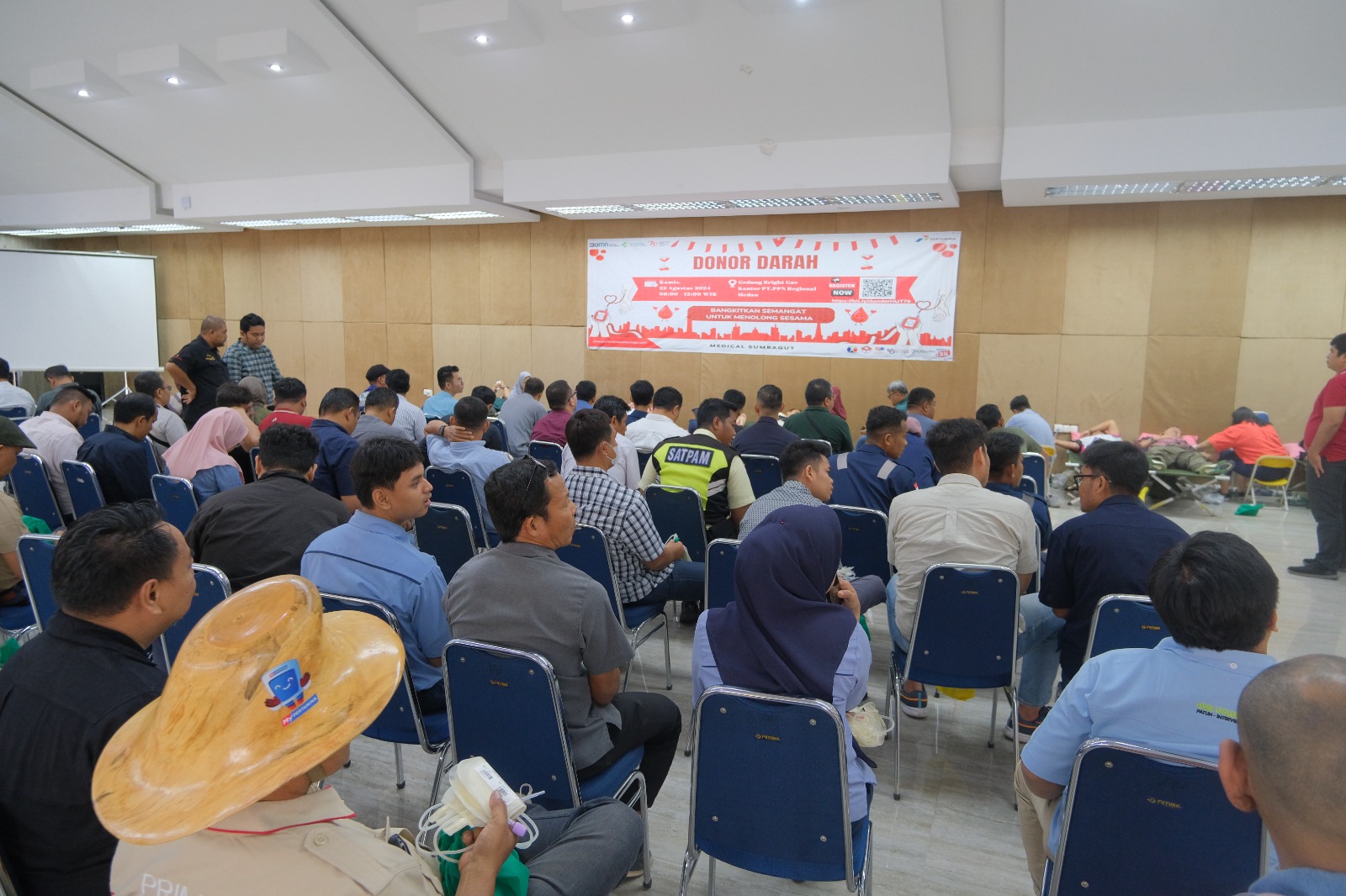 Pertamina Patra Niaga Regional Sumbagut Selenggarakan Kegiatan Donor Darah