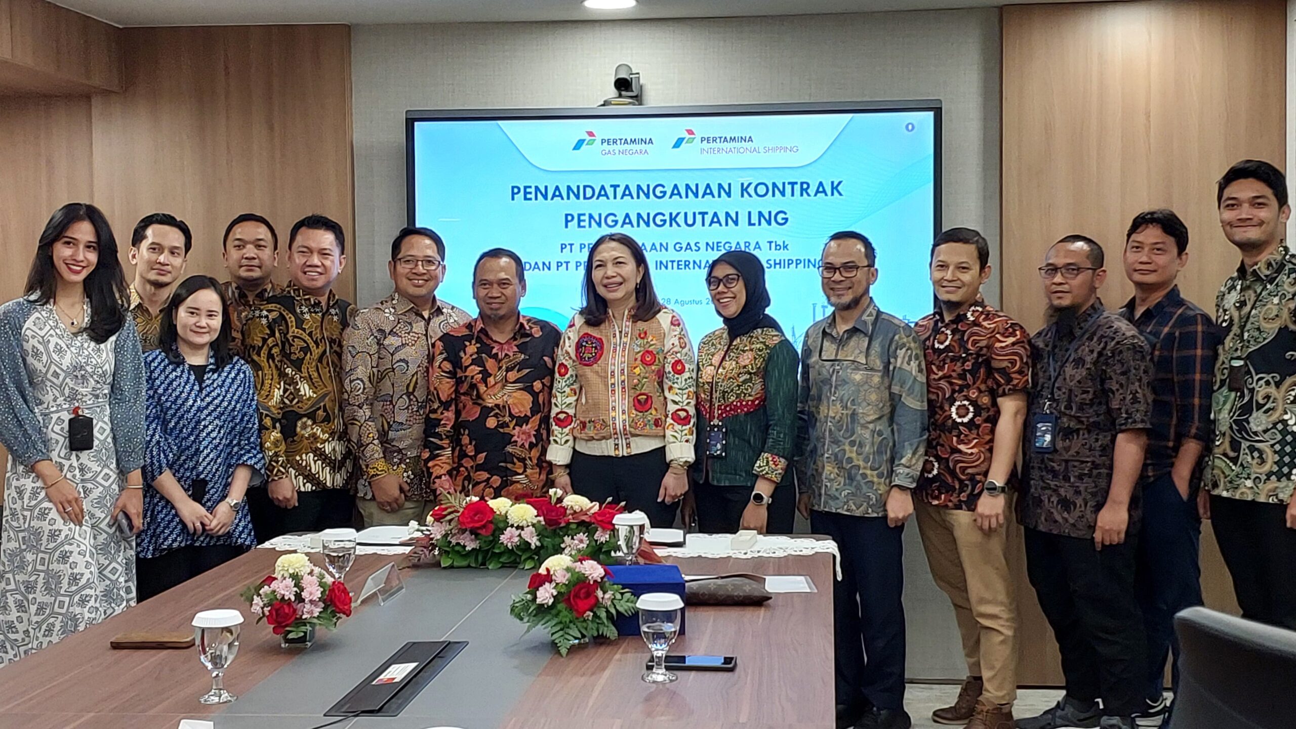 Kerjasama Pengangkutan LNG Donggi Senoro PGN dan PIS, Tingkatkan Efektifitas Layanan Hilir Gas Bumi Nasional