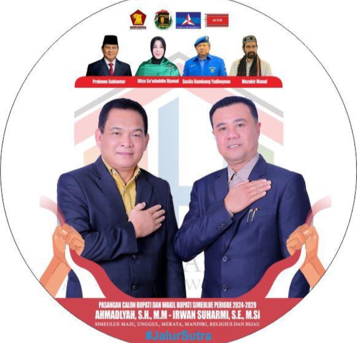 Pasangan AHI Mendaftar Pagi Ini Ke KIP Simeulue