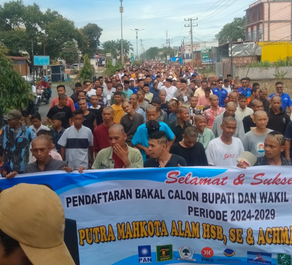 Antusias Masyarakat Inginkan Perubahan Terlihat Saat Mengiringi Pendaftaran PMA - AFN