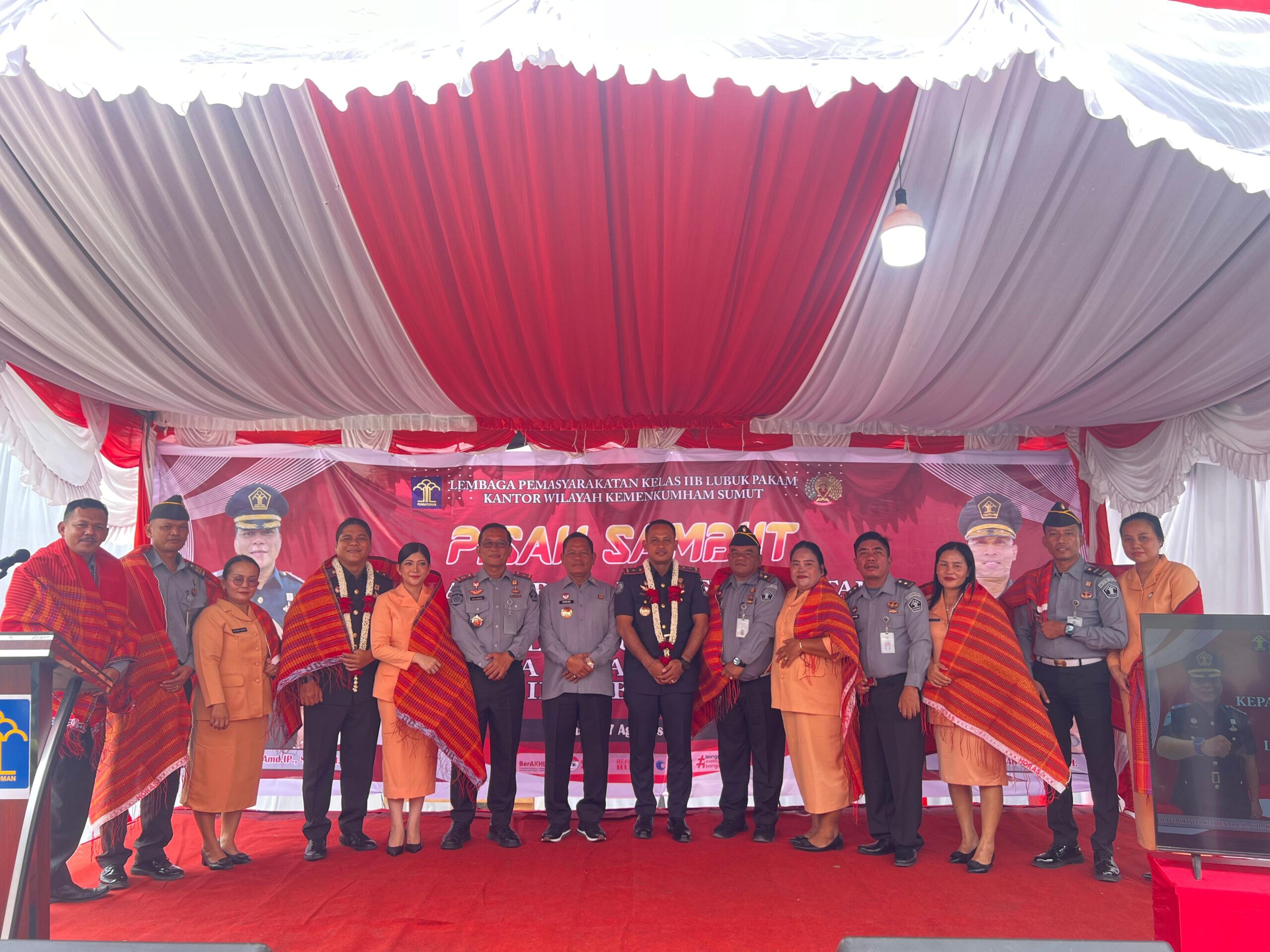 Sangapta Surbakti Jabat Kalapas Kelas II B Lubukpakam
