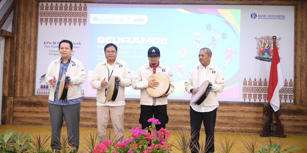 Dukung Kelancaran PON XXI, Pemerintah Aceh Dan Bank Indonesia Luncurkan SEURAMOE