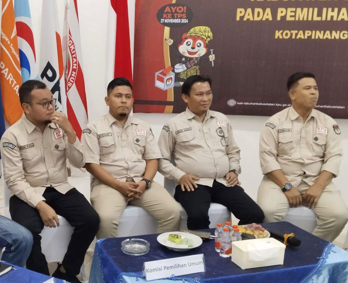 Pendaftaran Ditutup, KPU Labusel Verifikasi Berkas Paslon