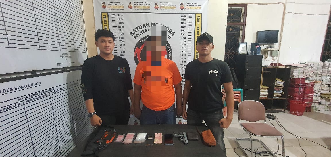 Jual Narkoba, Seorang Kakek Di Simalungun Ditangkap Polisi