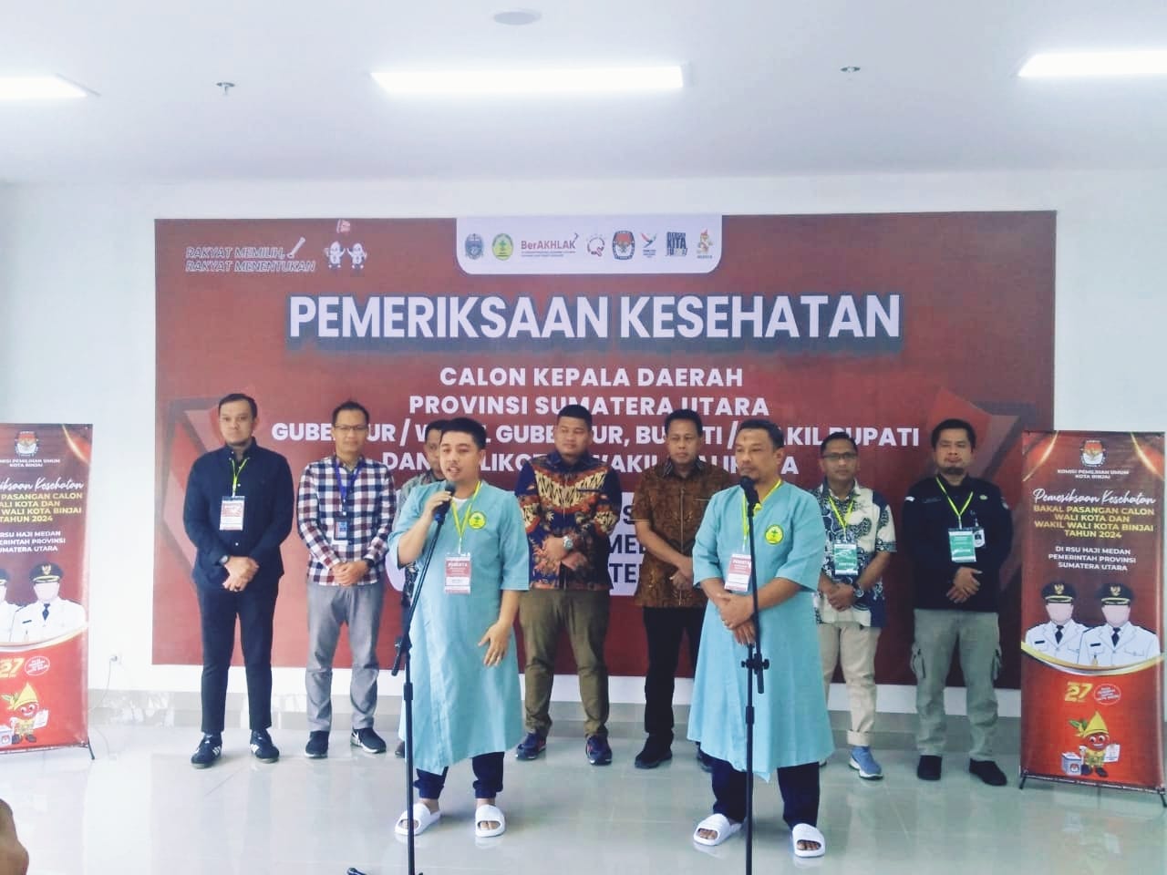 Tengku Rizki - Aulia Hardi Ikuti Tahapan Pemeriksaan Kesehatan