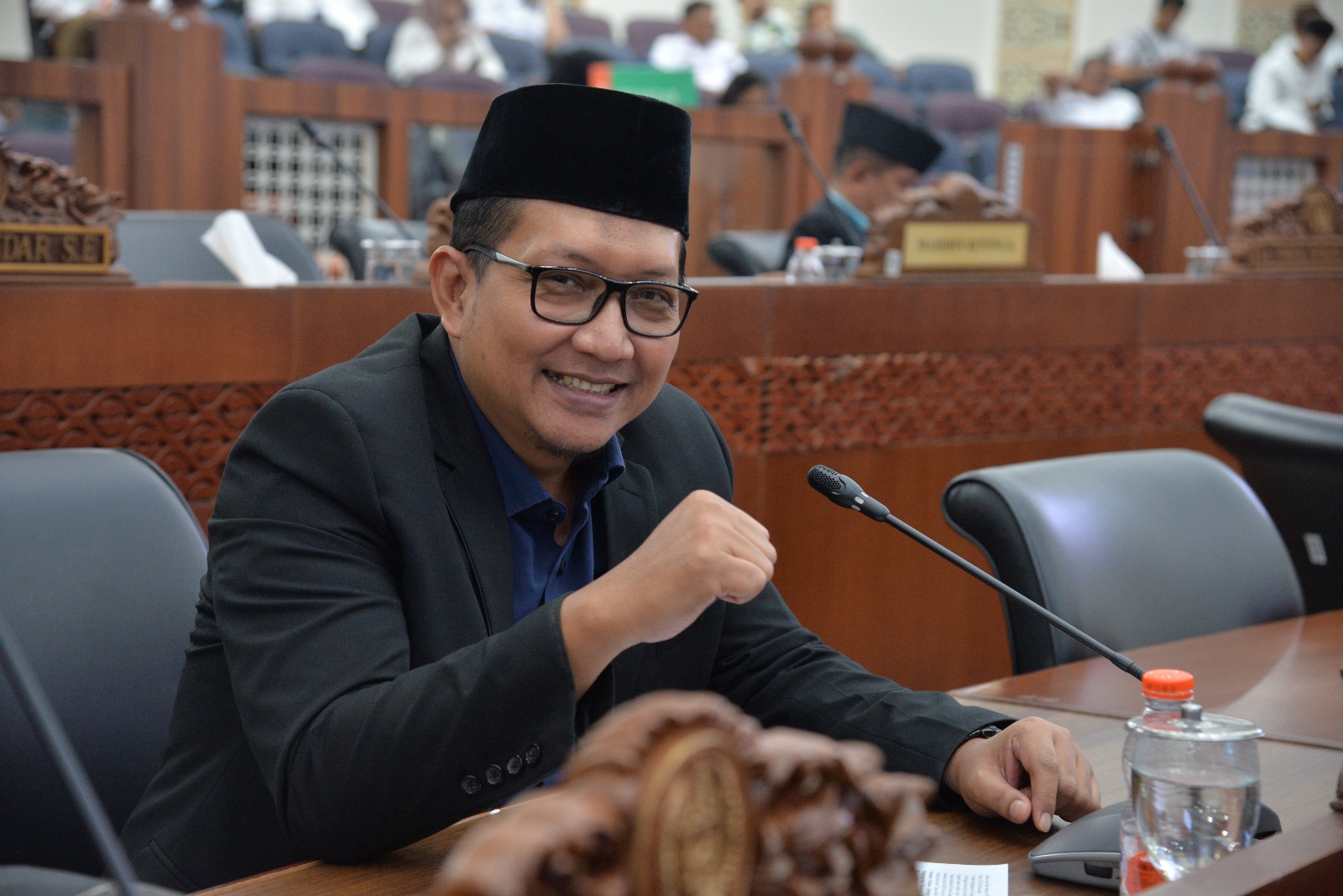 Anggota DPRD Sumut Hendro Susanto Prihatin Bocornya Atap Venue Futsal PON XXI