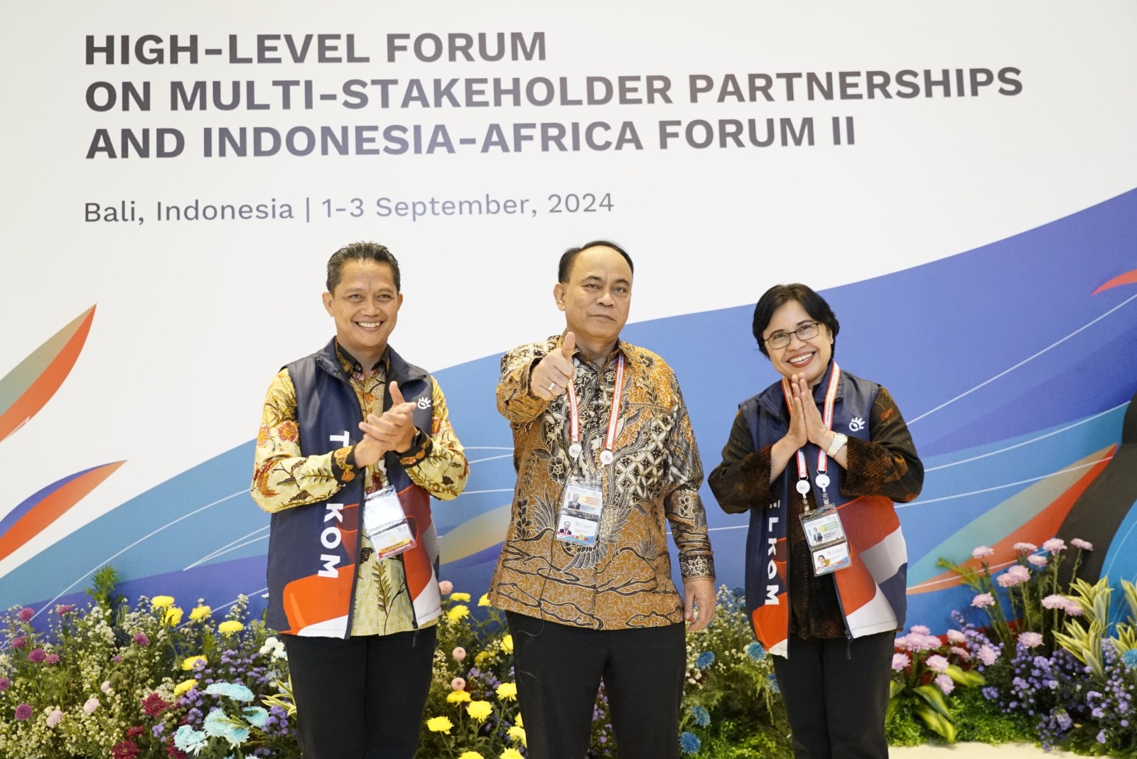 Telkom Buktikan Kualitas Layanan Telekomunikasi Terbaik Pada Gelaran HLF MSP & IAF 2024