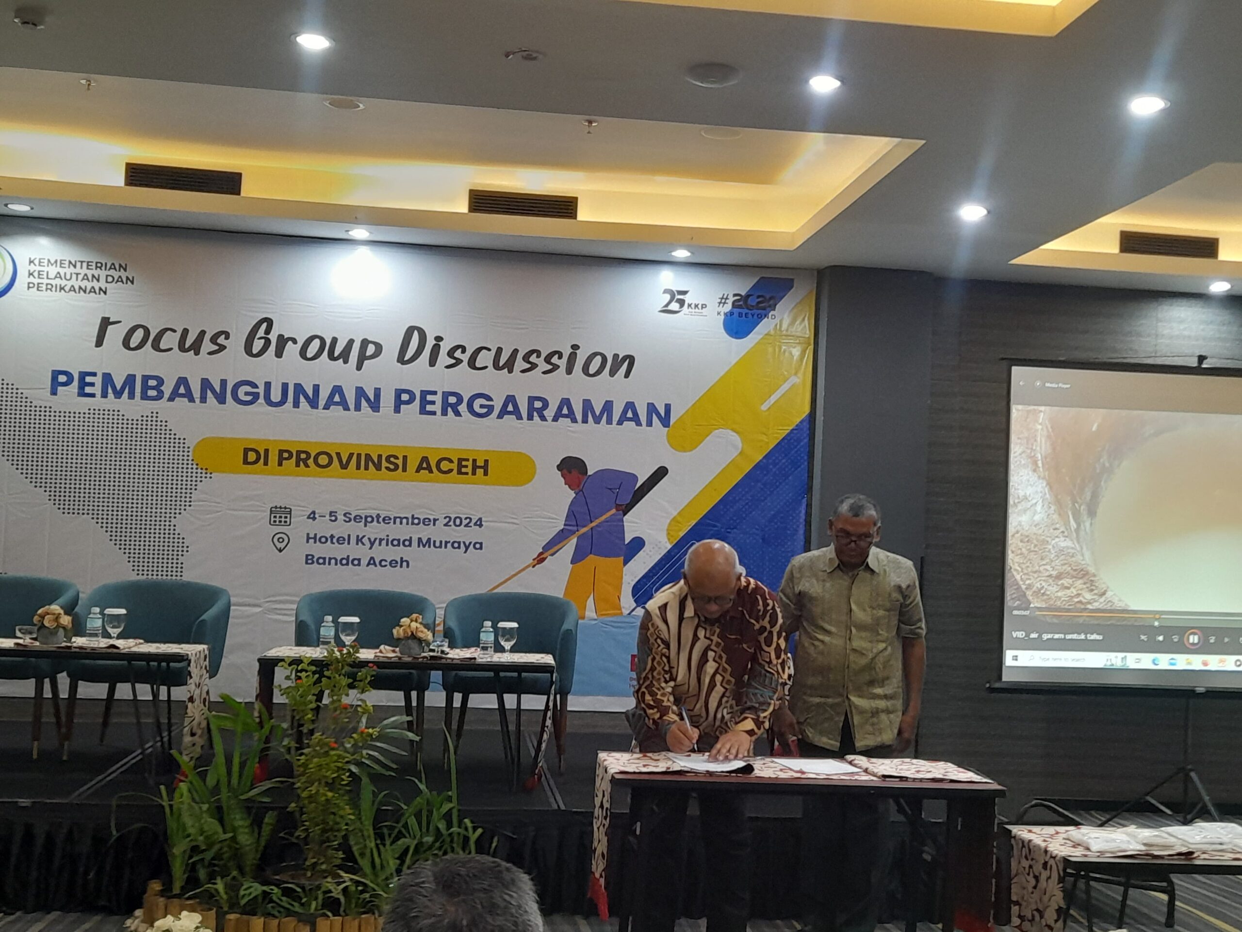 Rumah Garam Bersama KKP Gelar FGD Prospek Pengembangan Garam Di Aceh