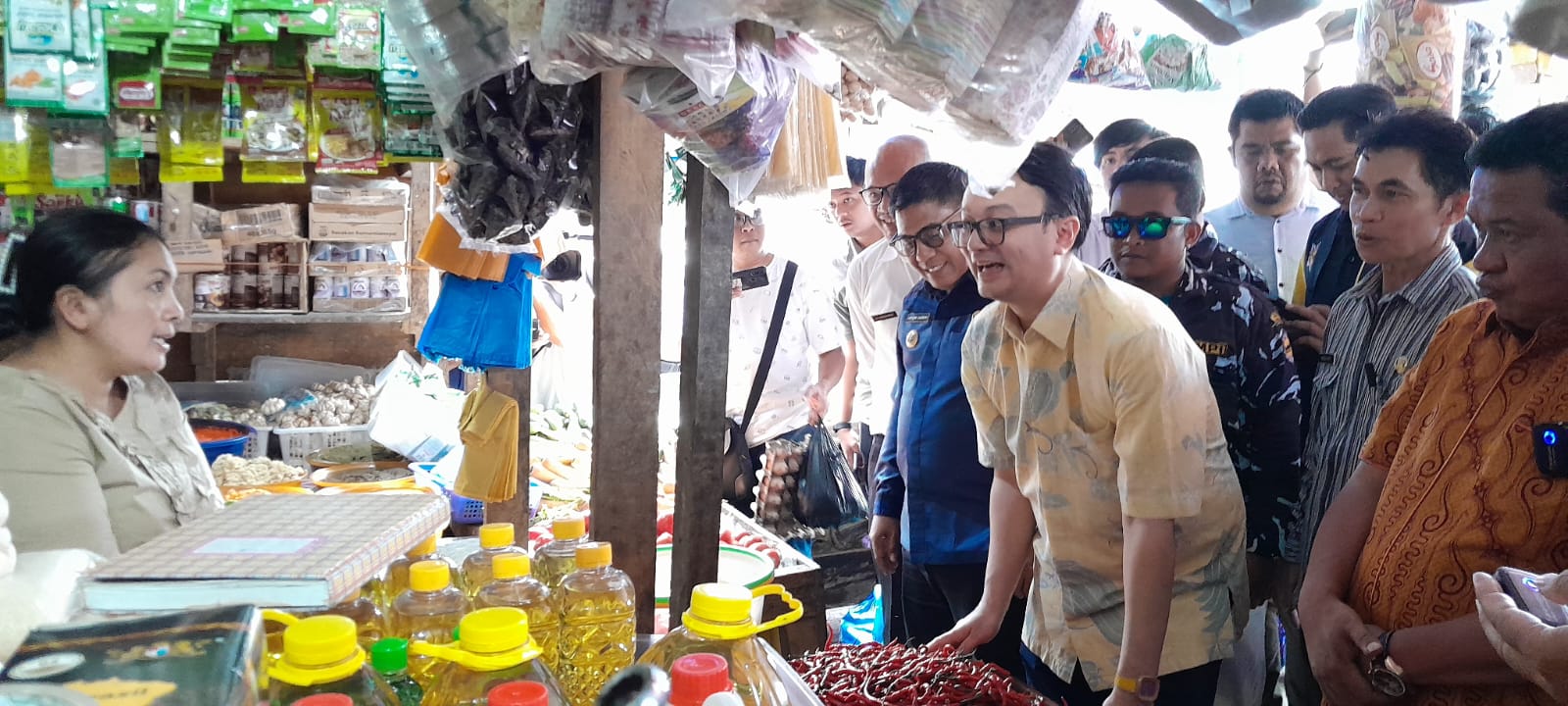 Wakil Menteri Perdagangan Upayakan Revitalisasi Pasar Tarutung