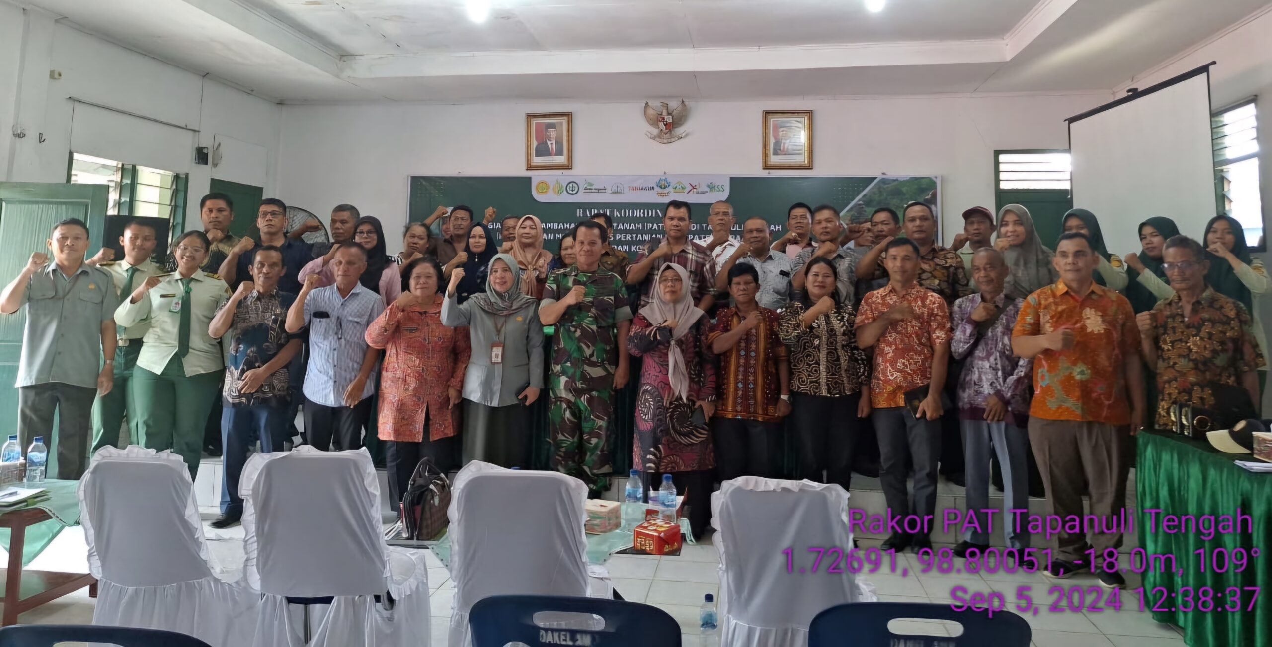 UPT Kementan Bersama Petani Di Tapteng Komit Genjot PAT