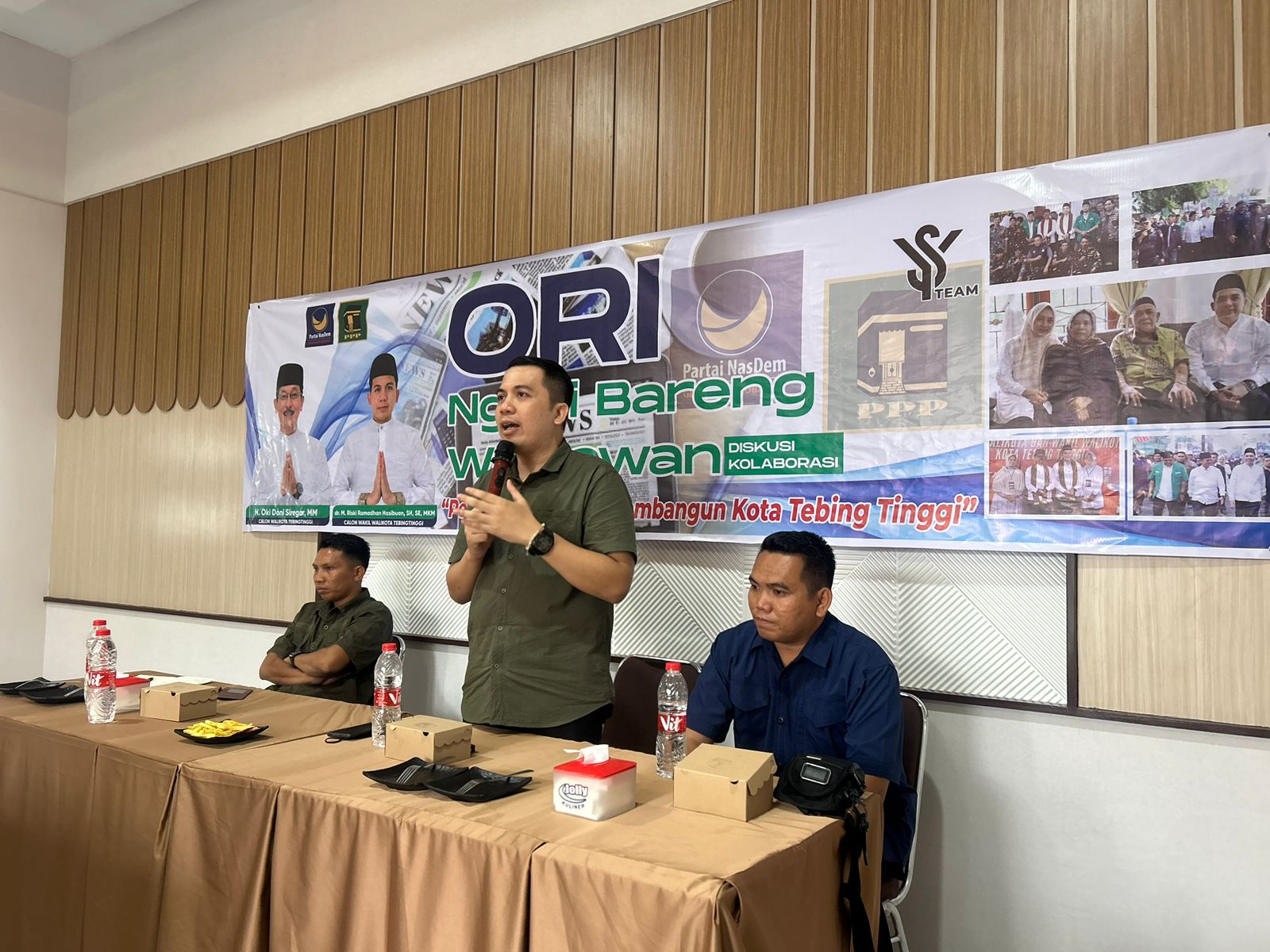 ORI Akan Terus Bekerjasama Dengan Wartawan Untuk Kota Tebingtinggi Yang Lebih Baik
