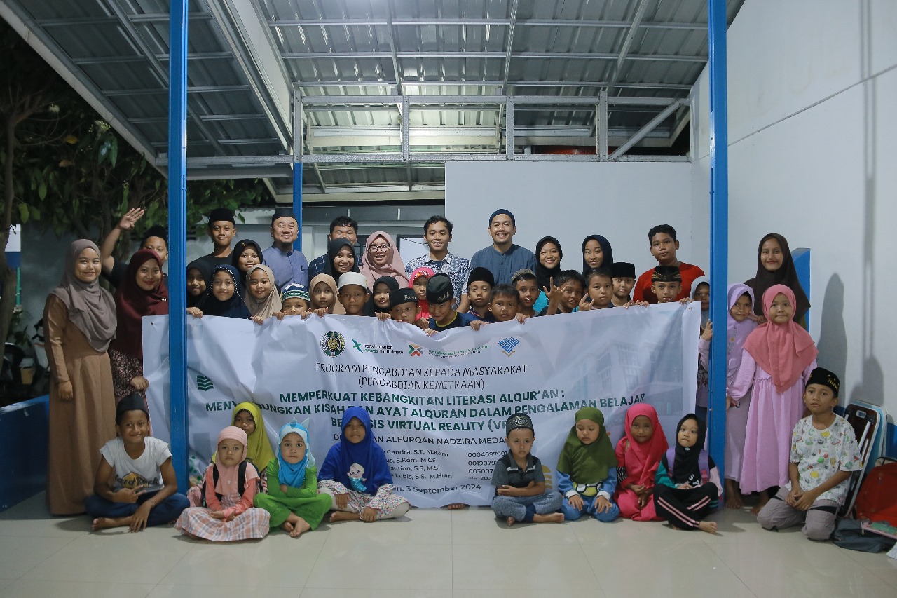 Dosen USU Tingkatkan Literasi Santri Lewat Virtual Reality