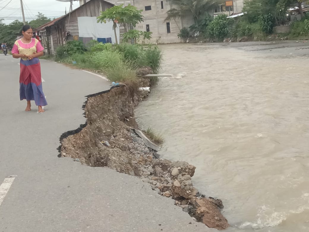 Jalan Kabupaten Di Agara Terancam Putus