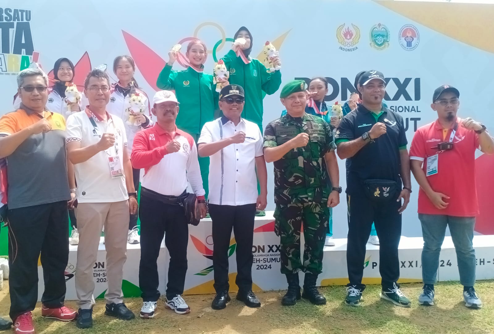 Jatim Kembali Borong Emas Balap Sepeda PON XXI Di Sergai