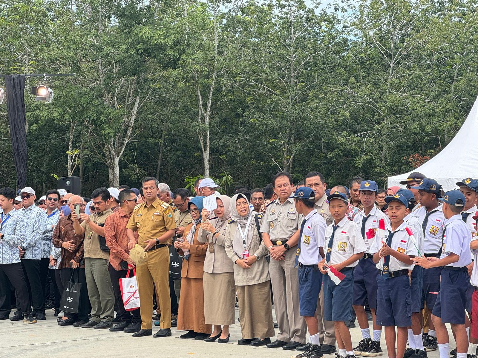 Pj Wali Kota Tebingtinggi Hadiri Peresmian GT Tol Sinaksak