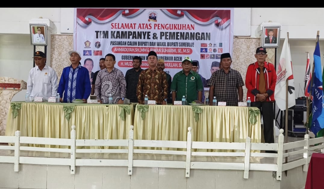 Dua Ratusan Tomas Simeulue Dikukuhkan Menangkan AHI
