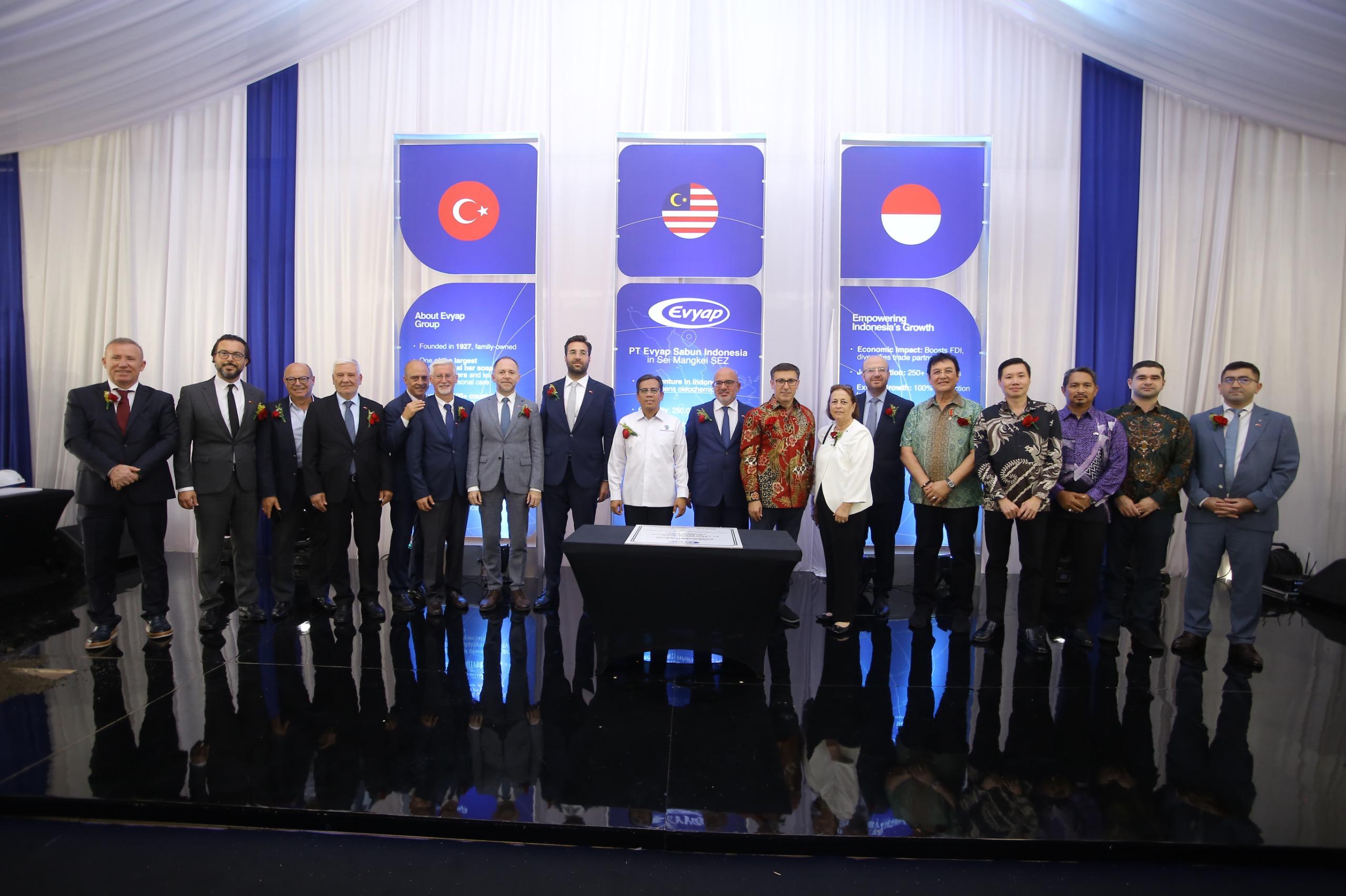 Upacara Peletakan Batu Pertama Tandai Era Baru Bagi PT. EVYAP Sabun Indonesia Di Sumut
