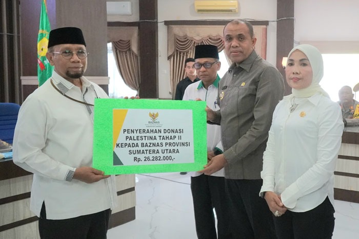 Pj Bupati Langkat Salurkan Bantuan Baznas Rp221 Juta Untuk Masyarakat Yang Membutuhkan