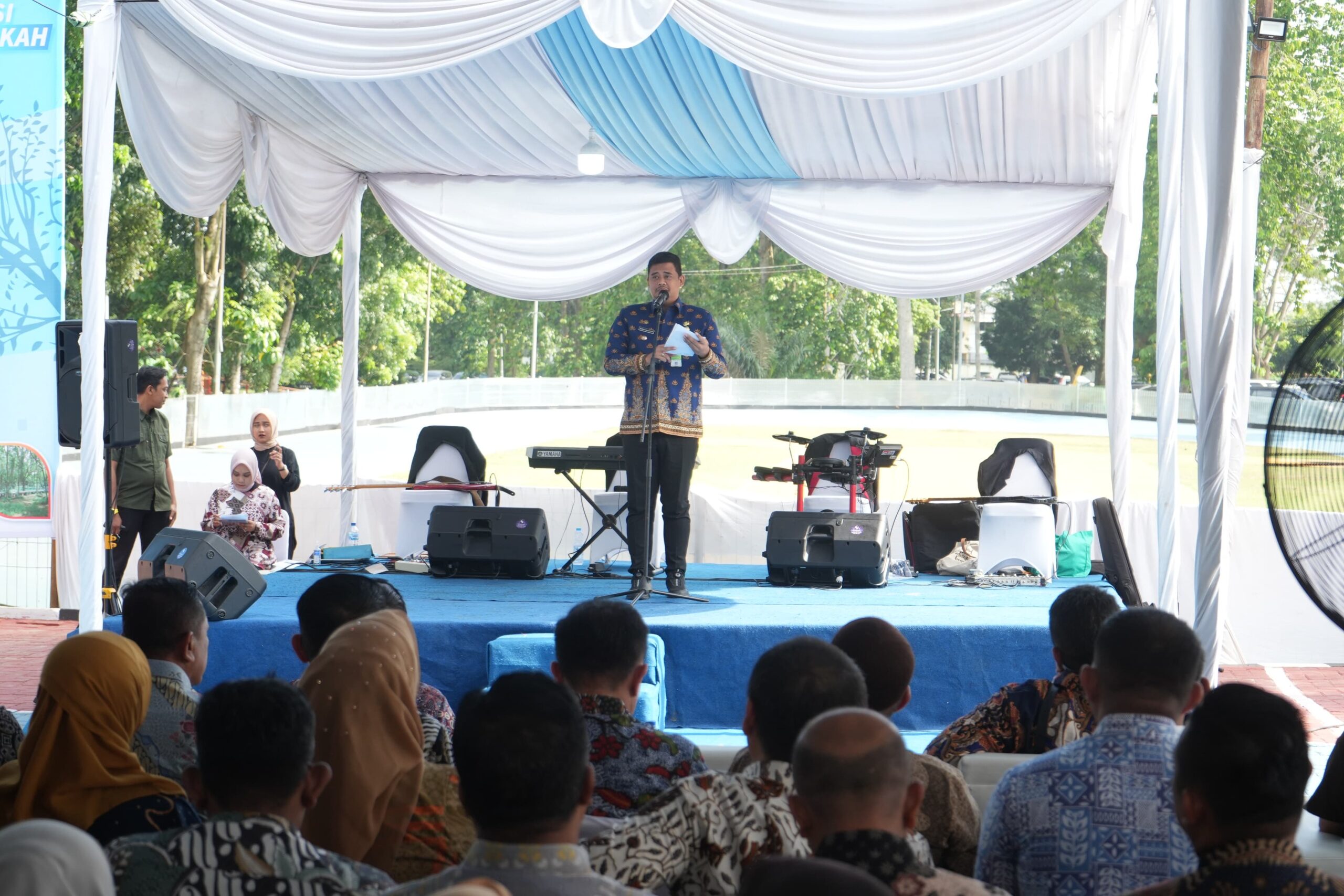 Ajak Masyarakat Sukseskan PON 2024, Bobby Nasution Singgung Sumut Bermartabat