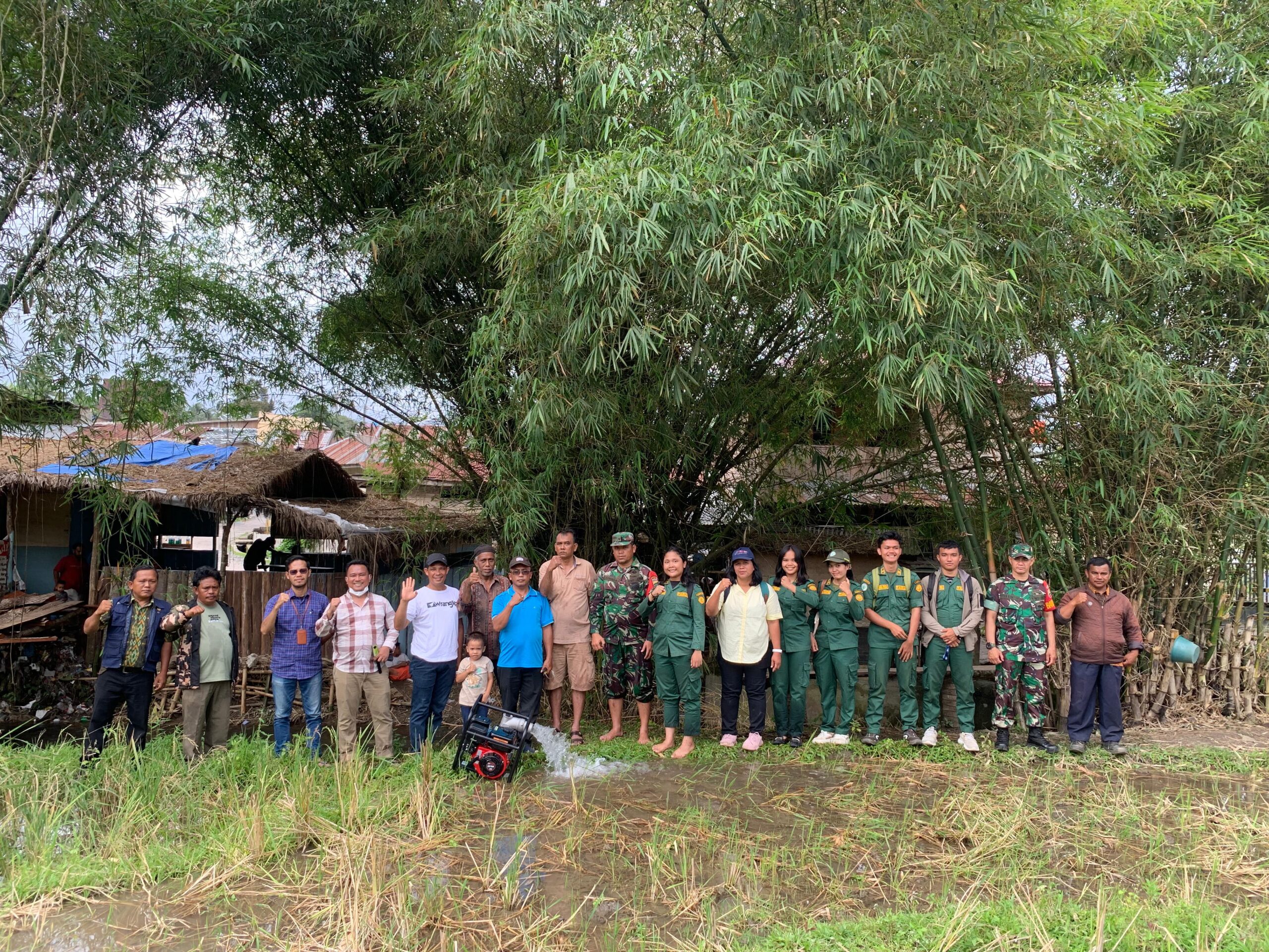 19 Unit Pompa Air Dari Kementan, Siap Dorong PAT Di Karo