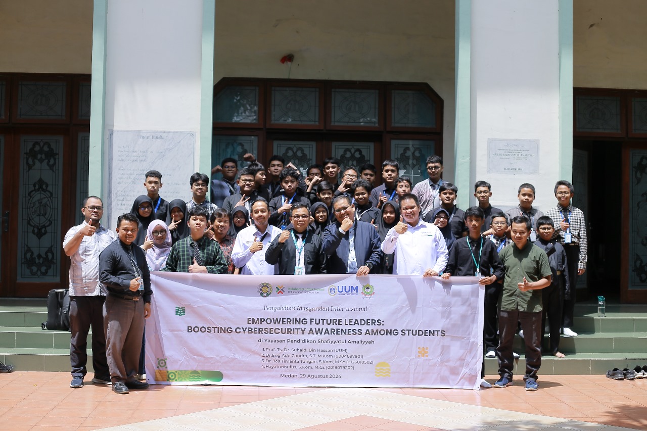 Tingkatkan Kesadaran Serangan Cyber, Dosen USU Melakukan PKM Di YPSA