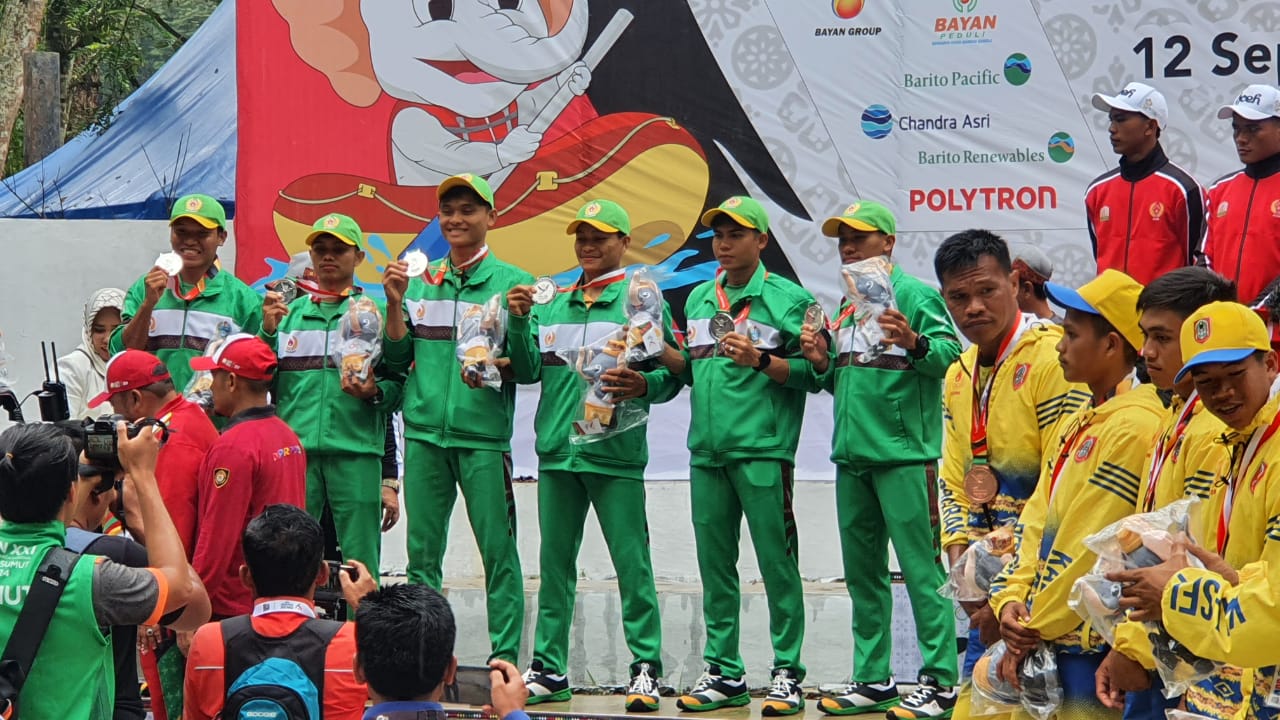 Dapat Pembinaan Dan Dukungan Bobby Nasution, Atlet Arung Jeram Sumbang Emas