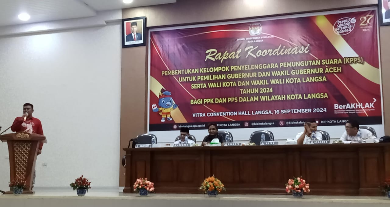 KIP Langsa Siapkan Pembentukan KPPS Pilkada