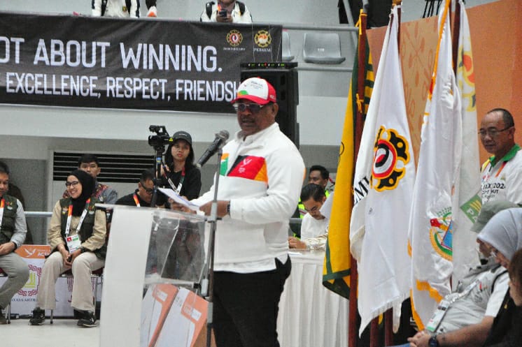 Pj Gubernur Aceh Buka Kempo PON XXI