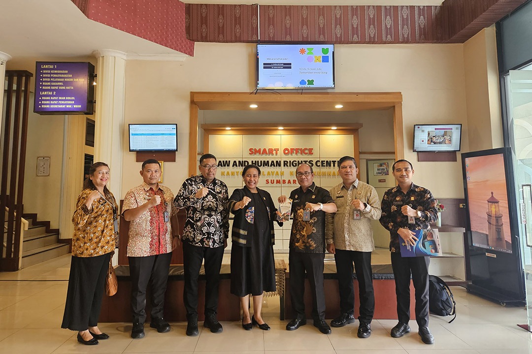 Perkuat Sinergitas, BHP Medan Koordinasi Ke Kantor Wilayah Kementerian Hukum Dan HAM Sumatera Barat