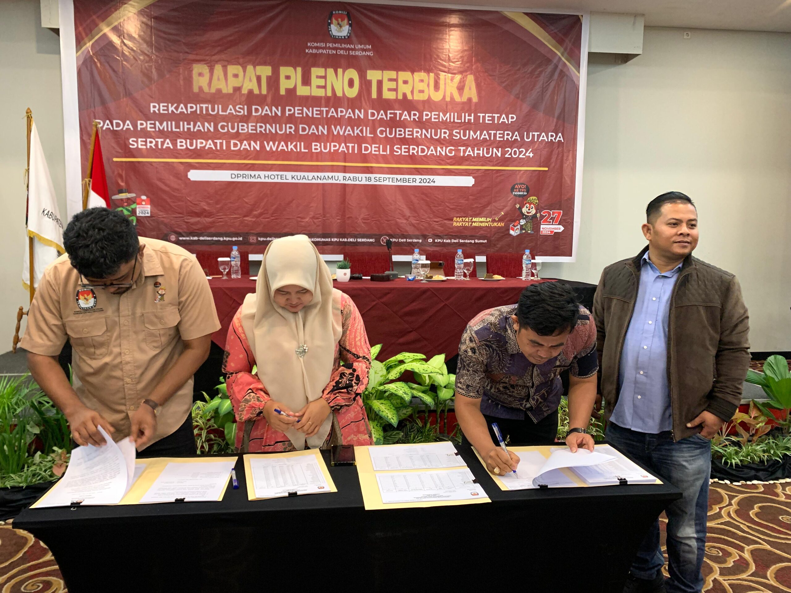 TPS Khusus Di Deliserdang 10, DPT 1.439.399 Pemilih