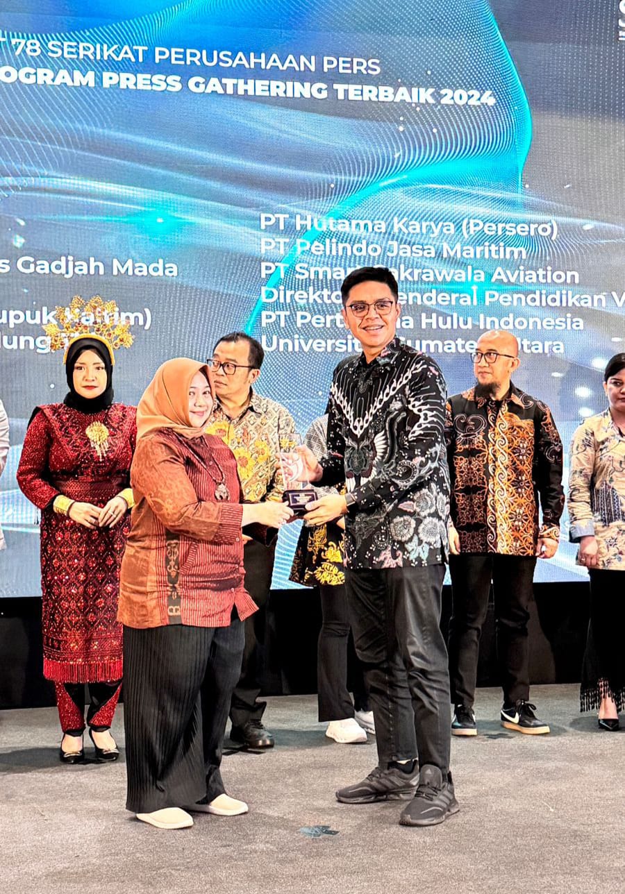 PT Elnusa Tbk Raih Penghargaan Media Relations Awards 2024 Dari SPS