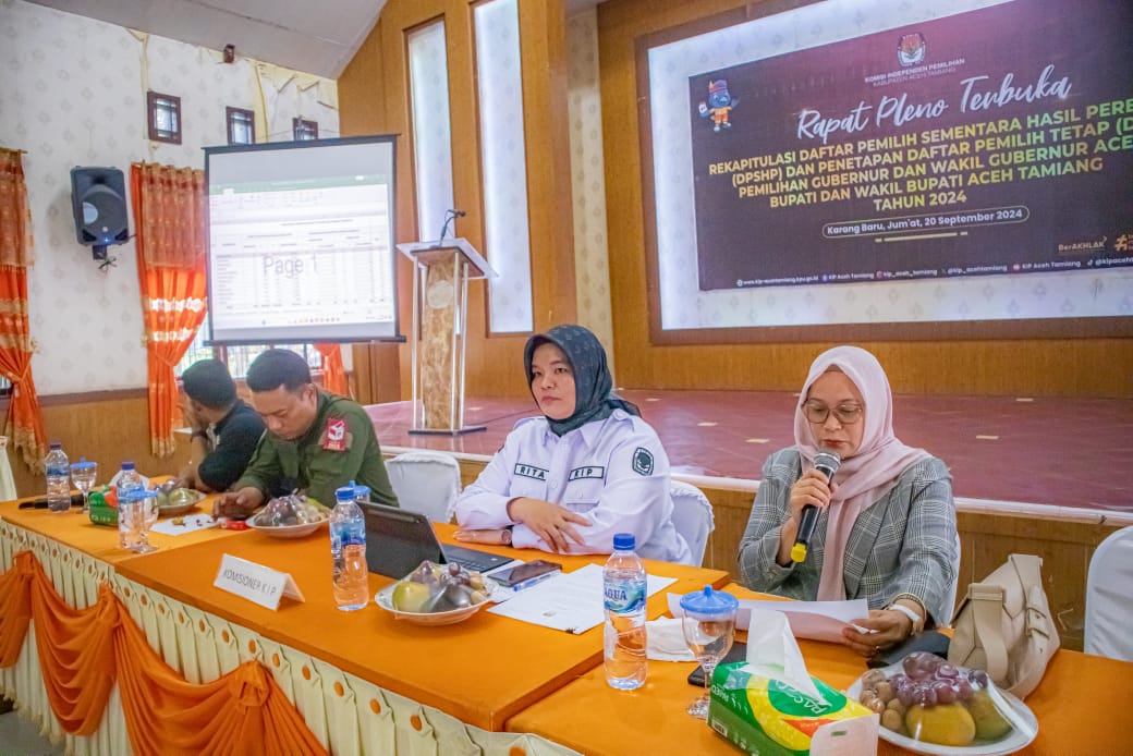 DPT Pilkada Aceh Tamiang Ditetapkan
