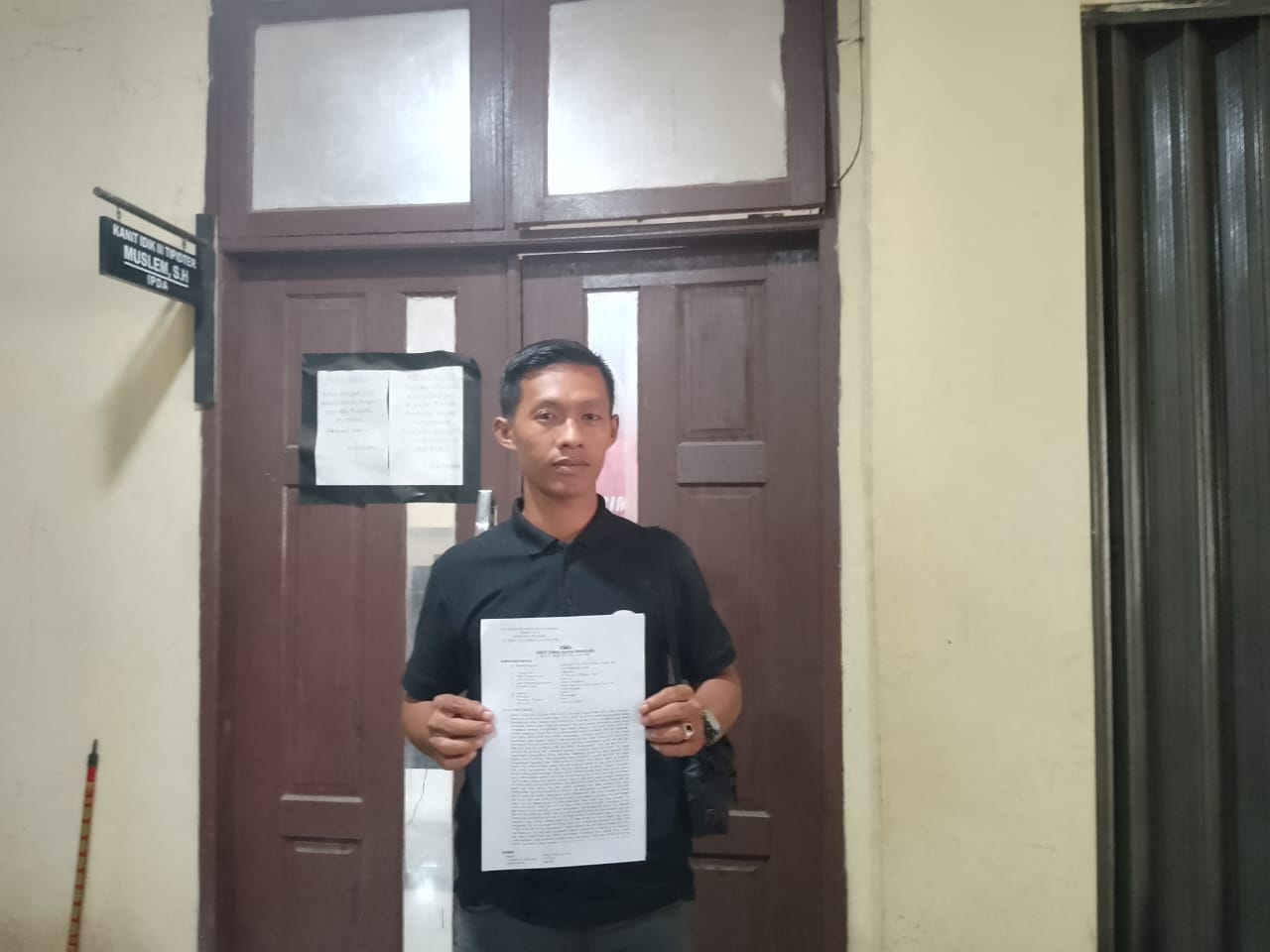 Buntut Ajak Duel Wartawan, Oknum Kades Dipolisikan