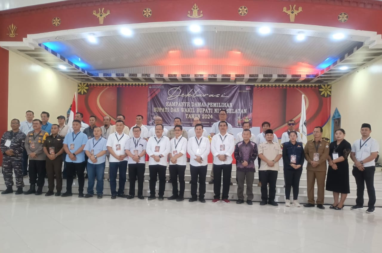 KPU Nisel Gelar Deklarasi Kampanye Damai Pilkada Serentak 2024