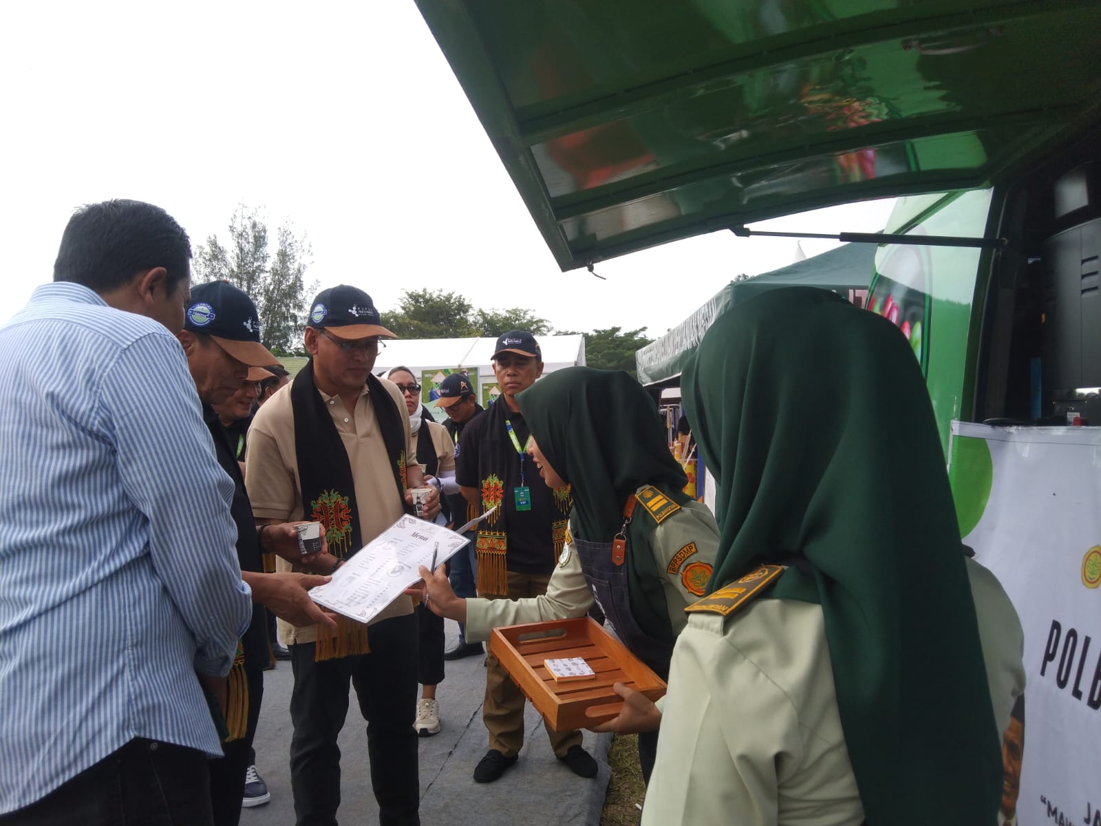 Barista Polbangtan Kementan Pikat Pengunjung Di Jambore Makmur