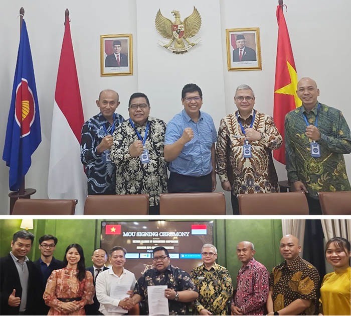 Sinergikan SOP Di ASEAN, Asdeki Bertemu Asosiasi Depo Kontainer Vietnam Dan Singapura