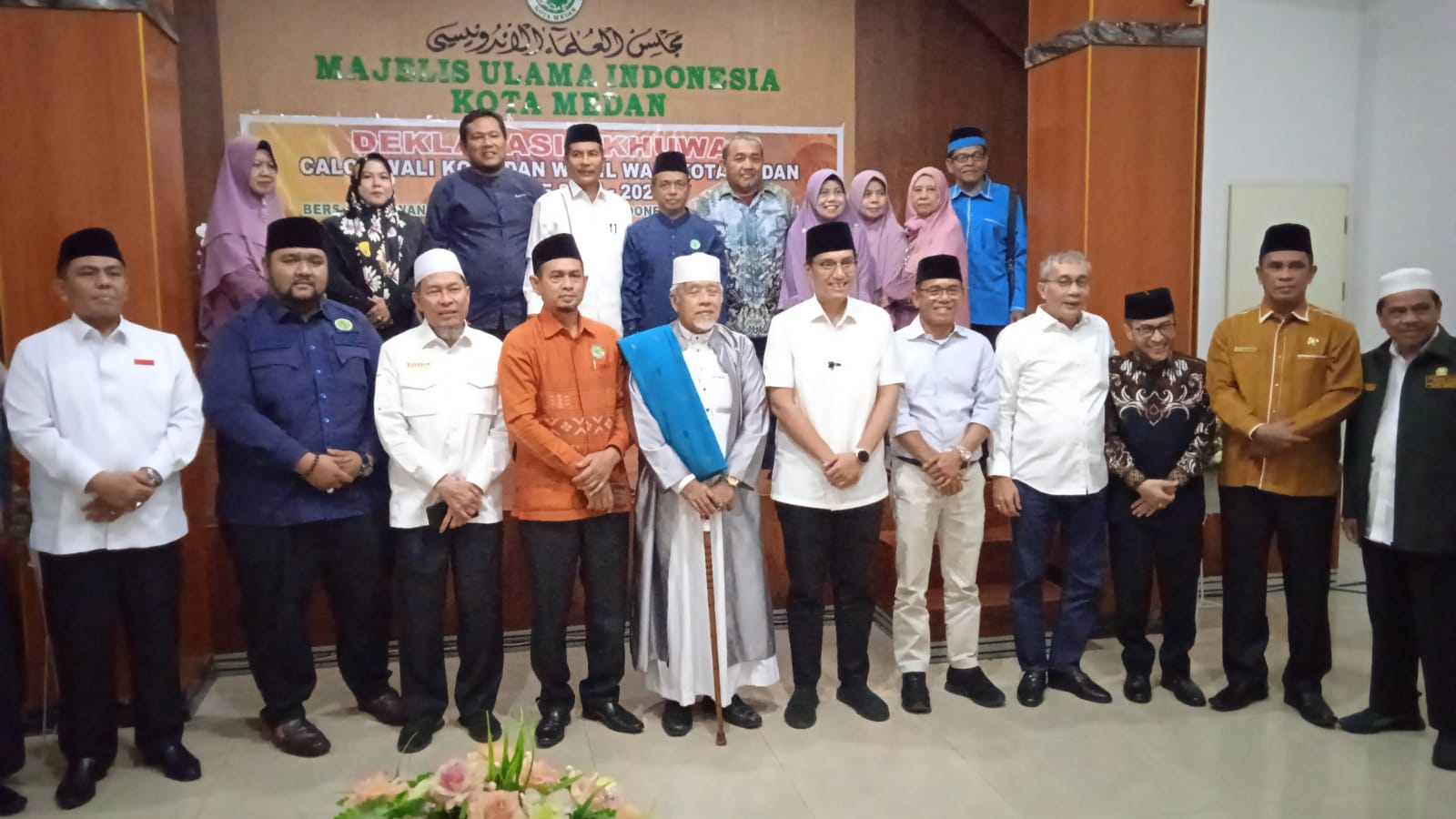 Rico Waas Apresiasi Deklarasi Ukhuwah Yang Diselenggarakan MUI Kota Medan