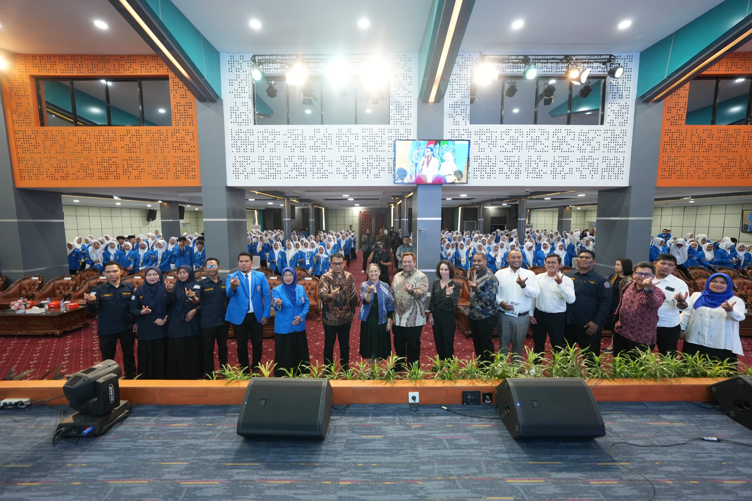 Amerika Serikat Berbagi Pengalaman Kuliah Dengan Mahasiswa Baru UMSU