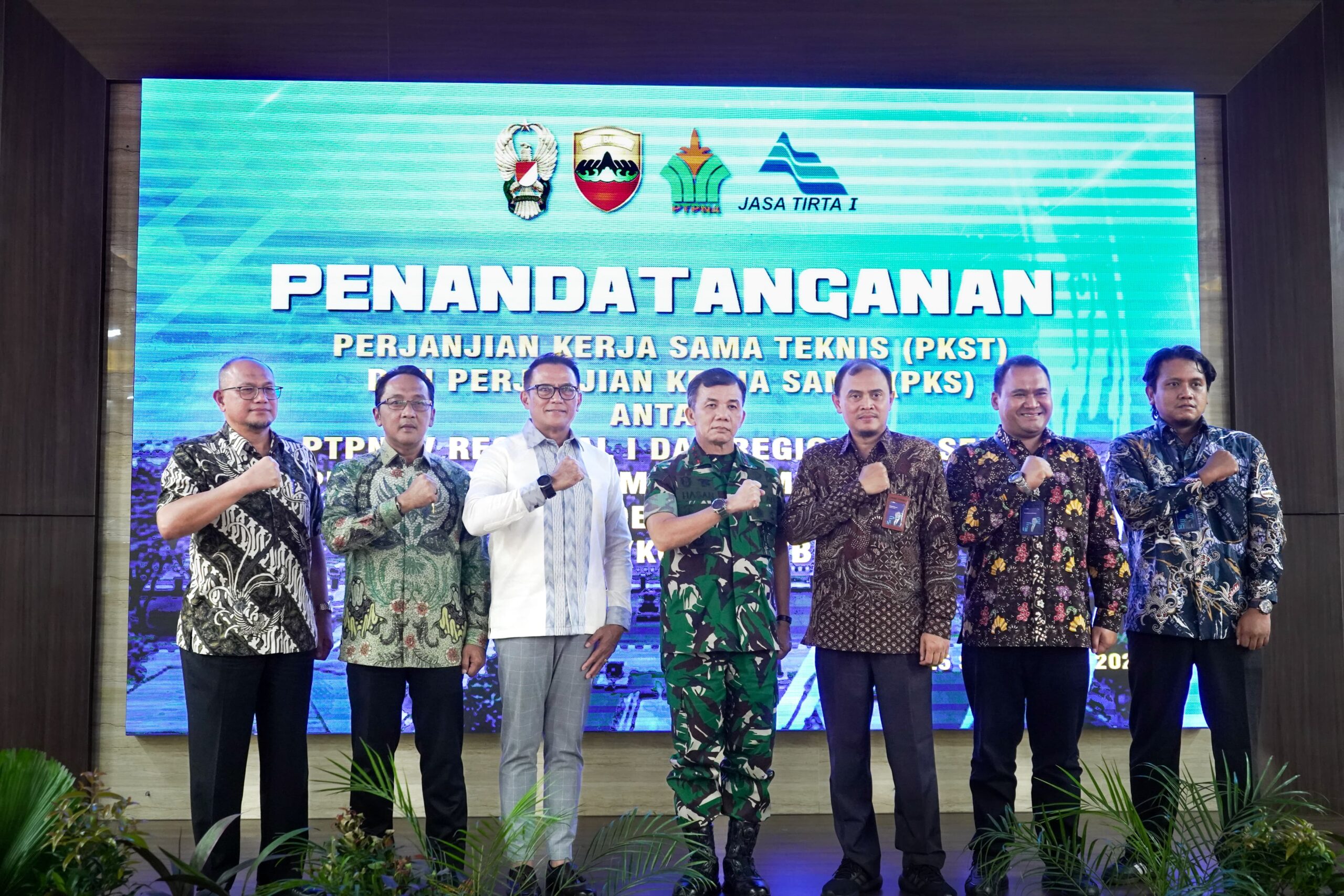 PTPN IV Regional 1,2 - Kodam I Bukit Barisan Tandatangani PKST