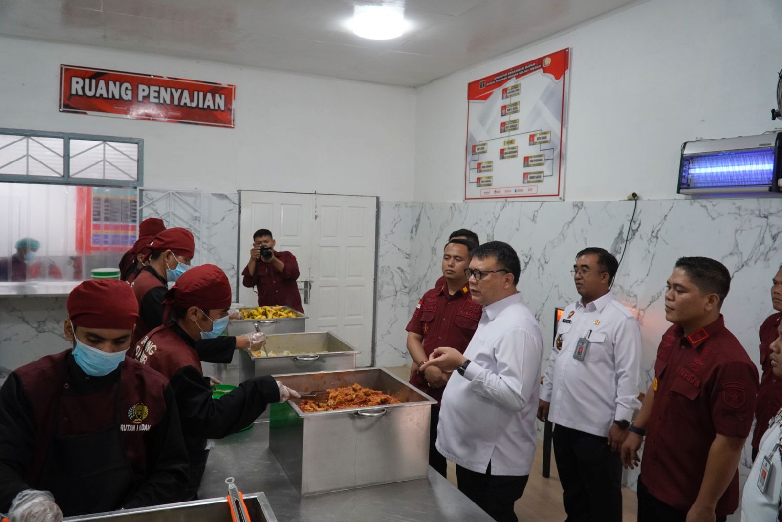 Rutan Kelas I Medan Terima Kunjungan Plt. Dirjen Pas, Reynhard Silitonga