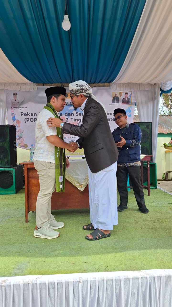 FKDT Palas Nobatkan PMA, Cabup No 1 Sebagai Sahabat Diniyah