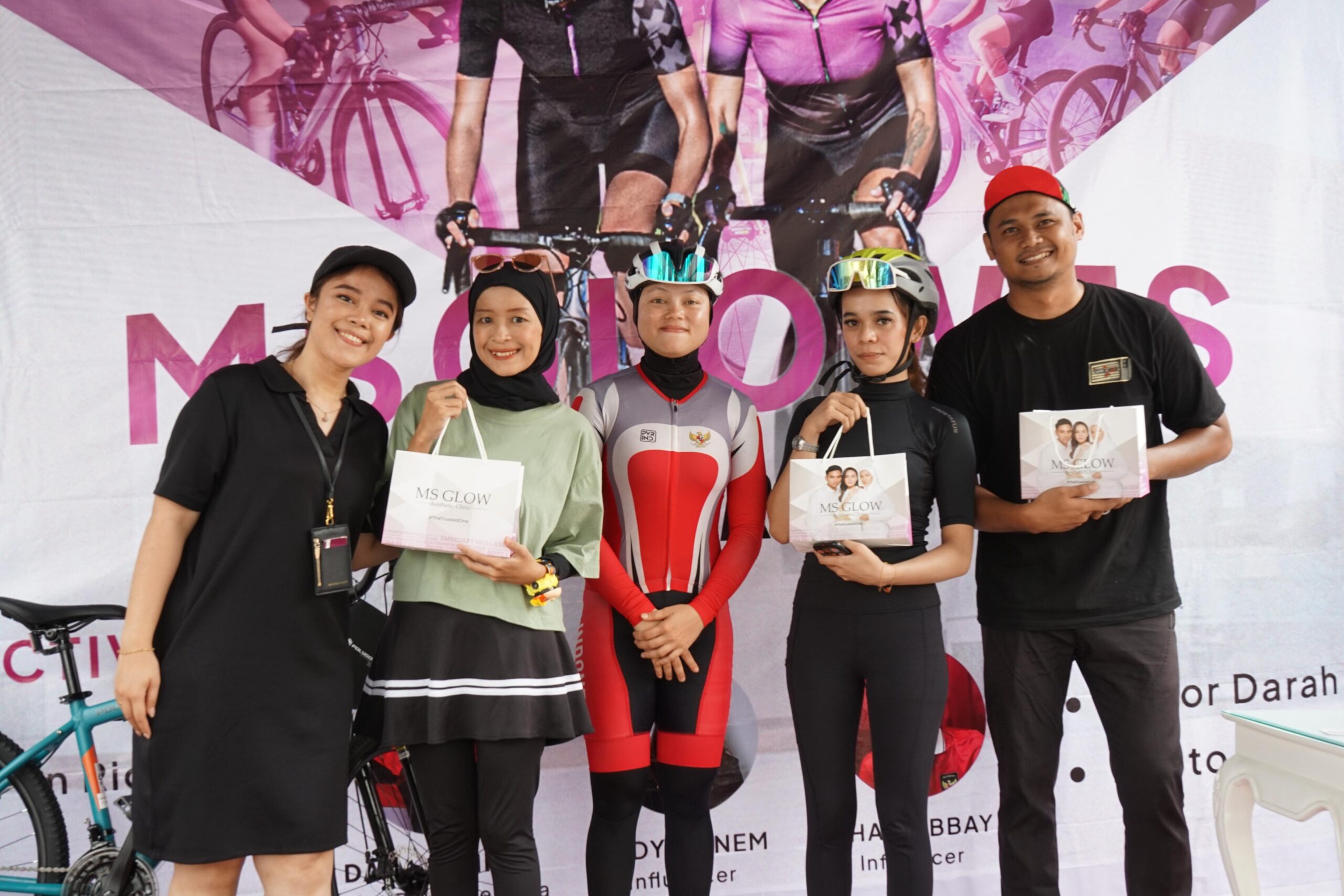 Edukasi Kesehatan Kulit Dari MS Glow Dirangkai Donor Darah dan Fun Ride