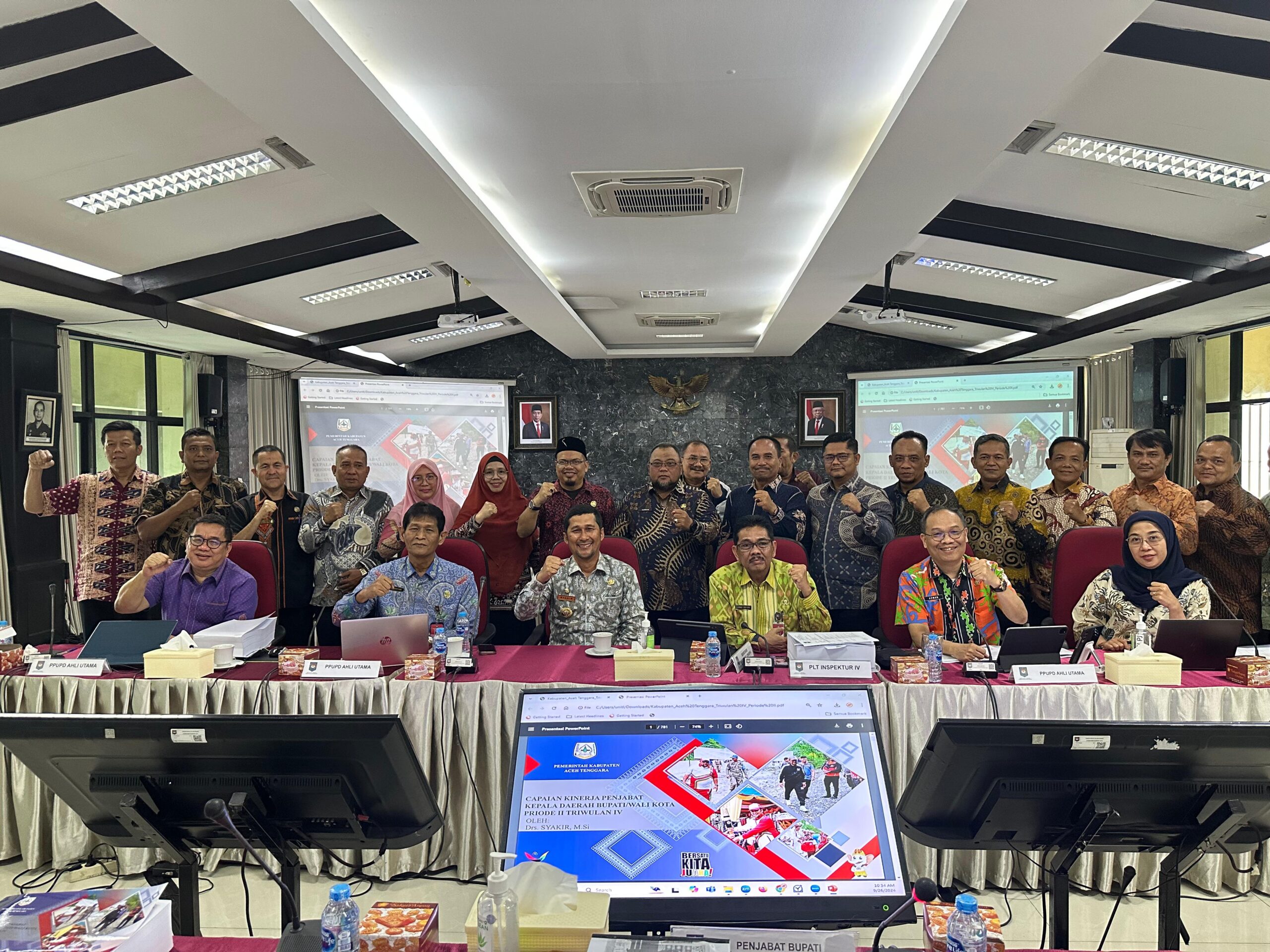 Tim Evaluator Kemendagri Apresiasi Kinerja Pj Bupati Aceh Tenggara